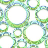 Vector seamless pattern with colored threads and shadows N5