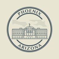 Stamp Arizona Phoenix