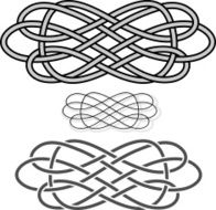 Calligraphic swirl N2