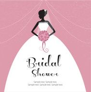 Beautiful bride -bridal shower