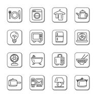 Houseware Doodle Icons N2