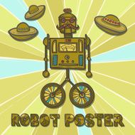 Hipster robot design N3