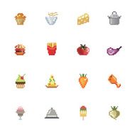 Food Pixel Icons