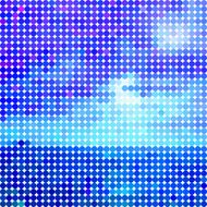 abstract colorful polka dots pattern background N15