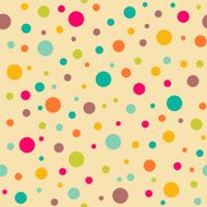 Seamless polka dot pattern N9