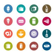 Food and Drinks Color Icons N11