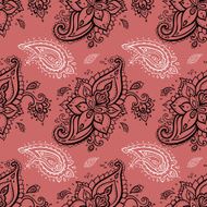 Seamless Paisley background N41