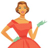 Beautiful Retro Model