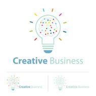 creative idea logo design template