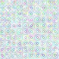 Seamless cross pattern in various color For banknote money design N152