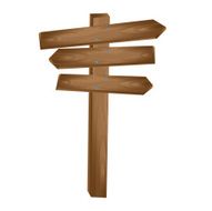 wooden label N10