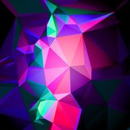 Polygon Abstract Stock Vector Background Graphic Art N2