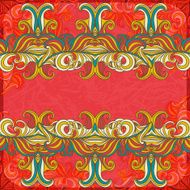 Abstract decoration vintage background Vector 10 EPS N6