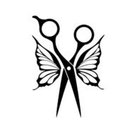 Beauty salon symbol Hair Salon logo N3