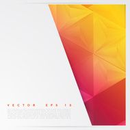 Vector background abstract polygon triangles N7