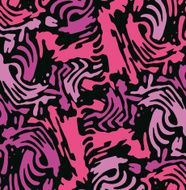 Abstract square zebra pattern Multicolored Pink Black Purple ambiance Vector