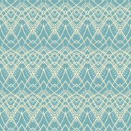 blue and beige tribal pattern