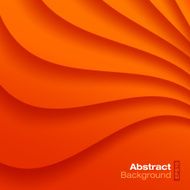 Orange Wavy background