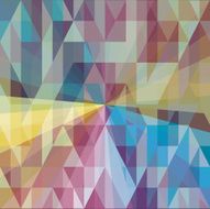 Abstract geometrical background modern hipster design
