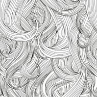 human hair background