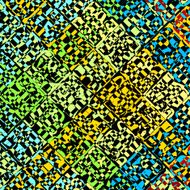 abstract colorful check pattern background N13