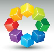 Colored Cubes N2