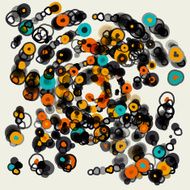 Color round pattern Vector background