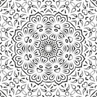 Abstract seamless floral background N25