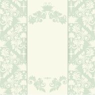 Vector eelgance invitation card - Illustration N2