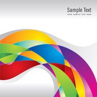 Abstract background with color stripes N3