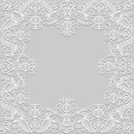 paper lace frame