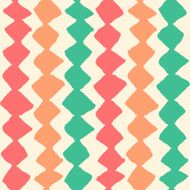 Abstract seamless ethnic pattern hand-painted N8