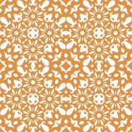 Seamless geometric mandala pattern abstract background N6
