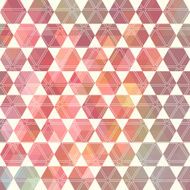 Retro pattern of geometric shapes N51