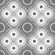 Seamless ornate geometric pattern N7