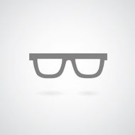 Glasses symbol