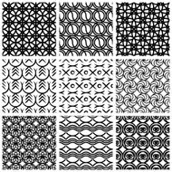seamless geometric patterns set N2