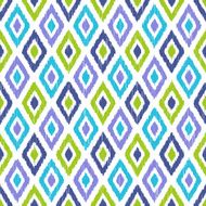 Ikat seamless pattern N8