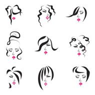 Hair Styles Set