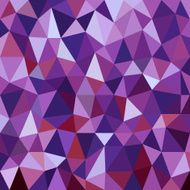 Abstract violet diamond triangles background