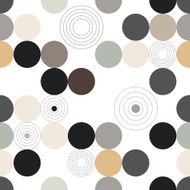 Circle pattern Modern stylish texture N3