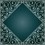 background frame with ornaments of precious stones N2