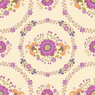 Cute vintage floral Seamless pattern N4