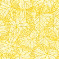 Seamless vector pattern with stylized autumn leaves N7