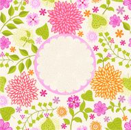 floral frame N66