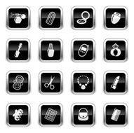 Supergloss Black Icons - Woman&#039;s Accessories