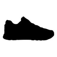 Vector running shoe silhouette N5