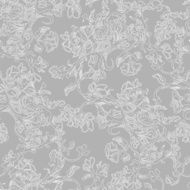 Vector Seamless Pattern Abstract Flowers