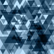 abstract vector blue triangle pattern background N2