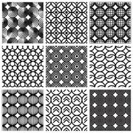 seamless geometric patterns set N3
